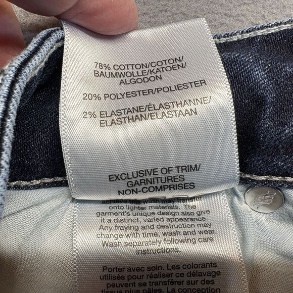 Silver Jeans Womens Size 32x29 Britt Skinny Blue Stretch Denim - Picture 11 of 11